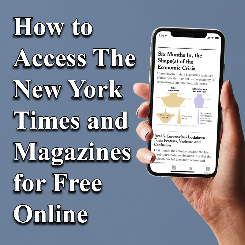 How to Access The New York Times and Magazines for Free Online on Zoom